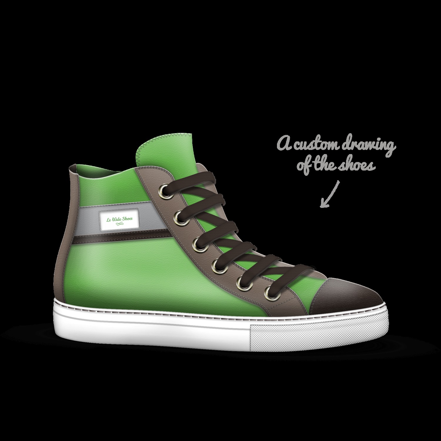 Le Wide Shoes A Custom Shoe concept by Yelena Heigh