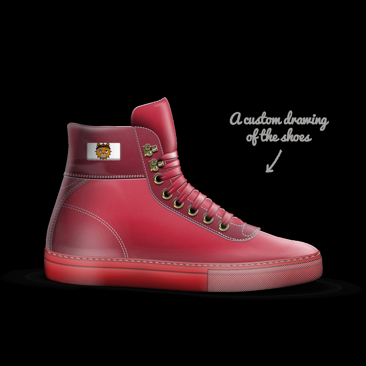 Chief Keef A Custom Shoe concept by Alexander Pitt