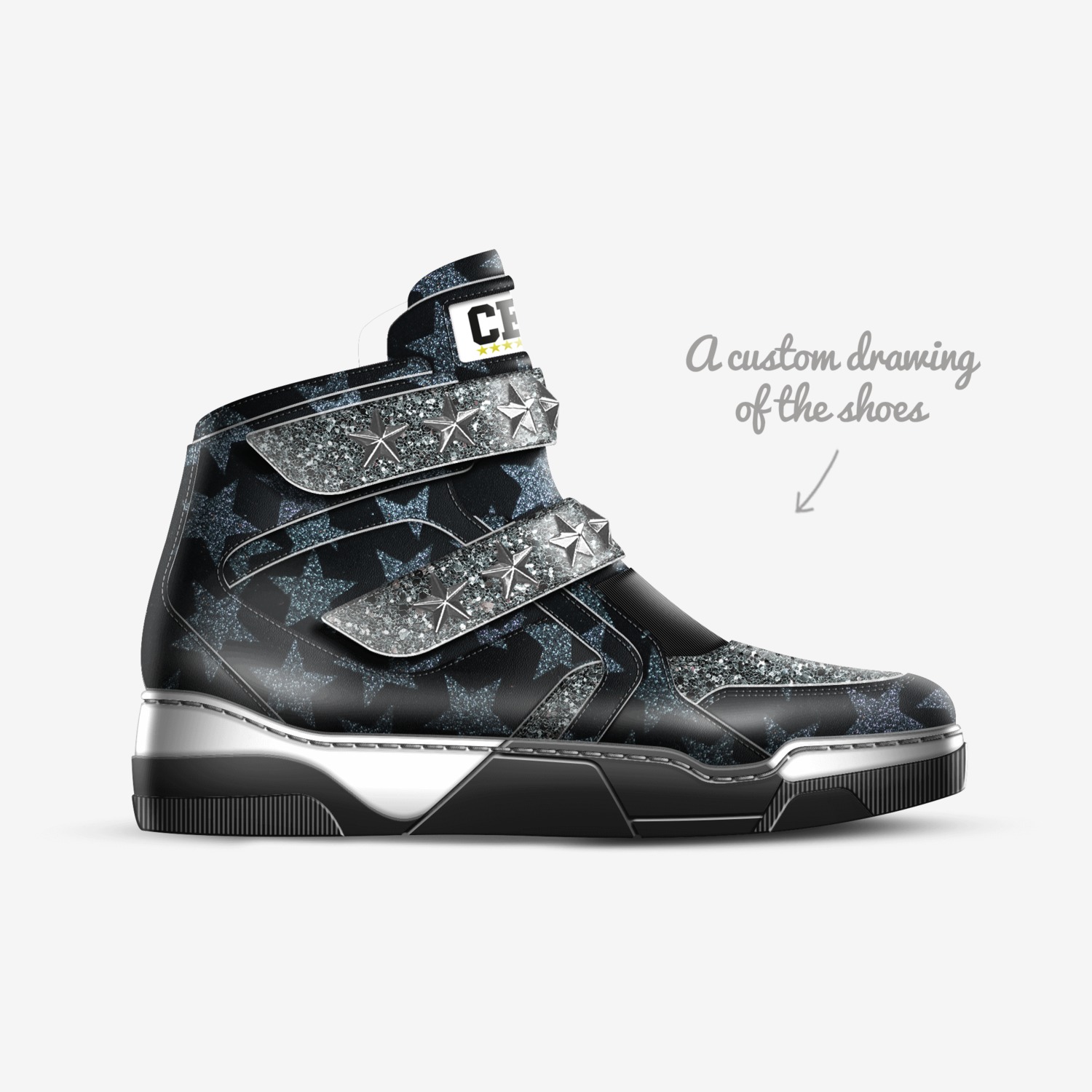 CEO custom made in Italy shoes by Ceo Clothing | Sketch view