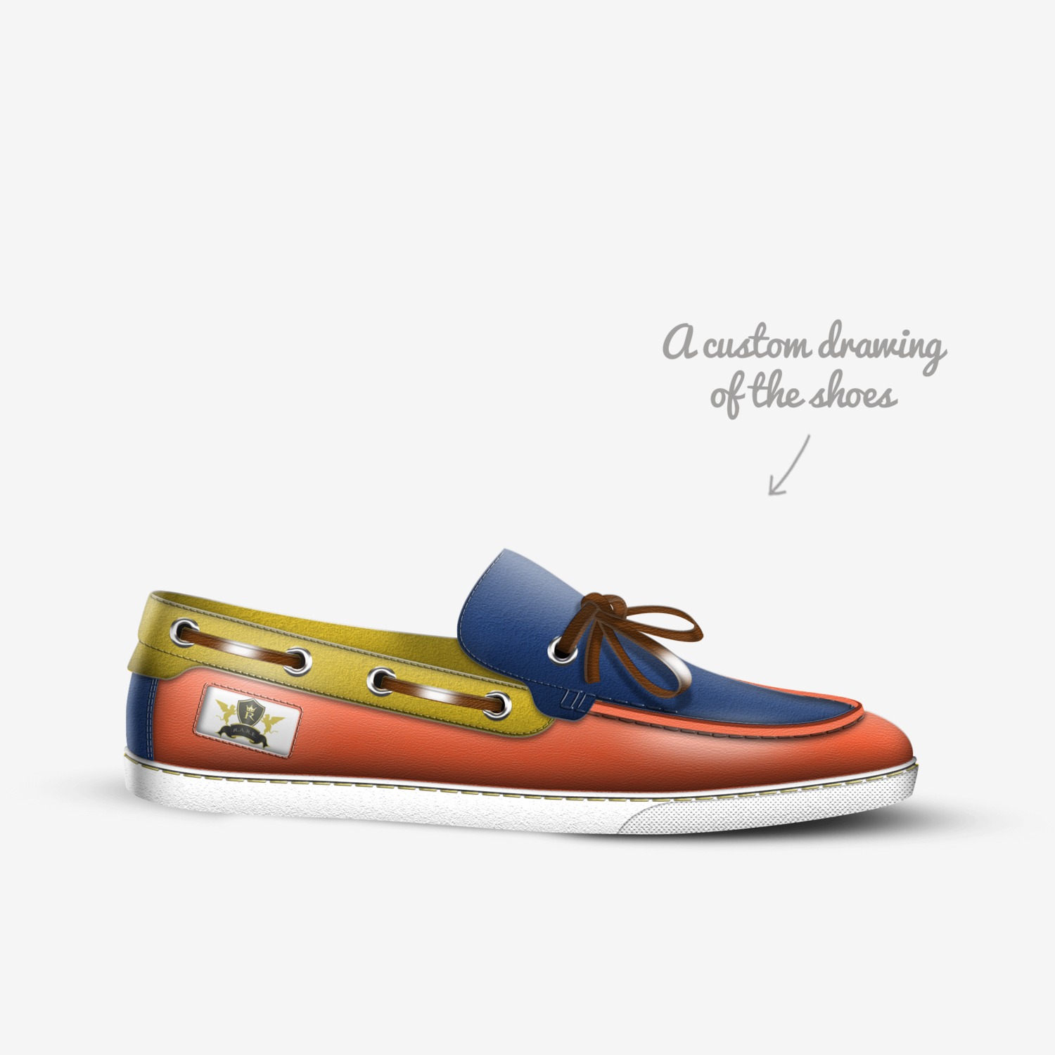 COMPLEX custom made in Italy shoes by John A. Annan | Sketch view