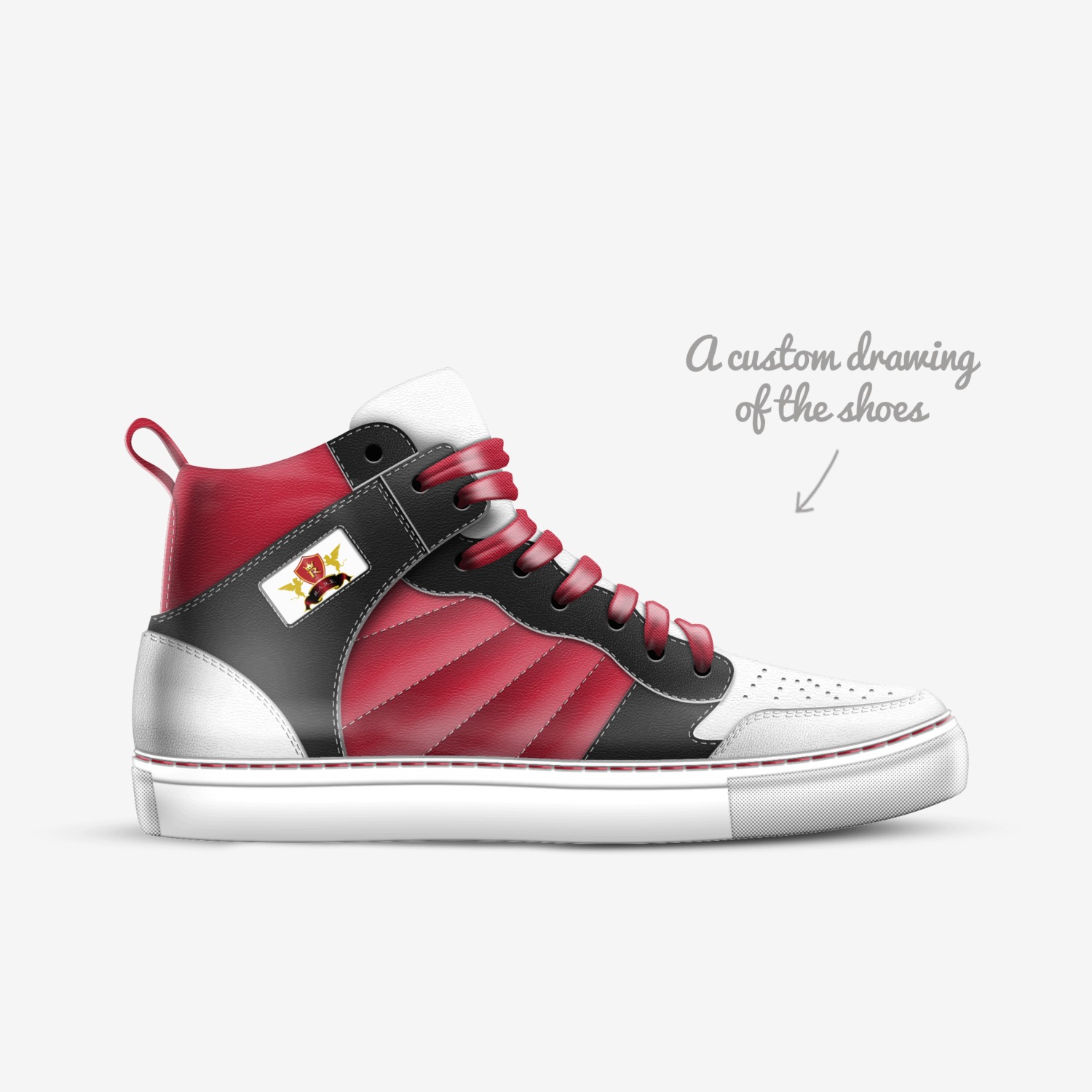 SMASH II custom made in Italy shoes by John A. Annan | Sketch view