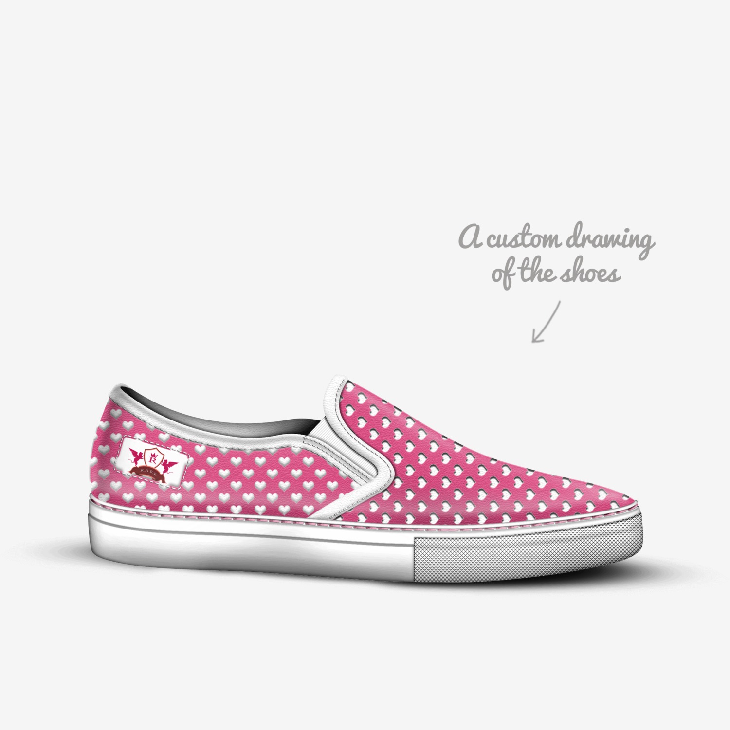 COMFORT custom made in Italy shoes by John A. Annan | Sketch view
