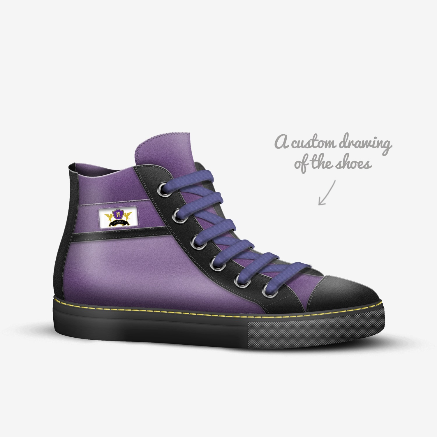 AUDACIOUS custom made in Italy shoes by John A. Annan | Sketch view