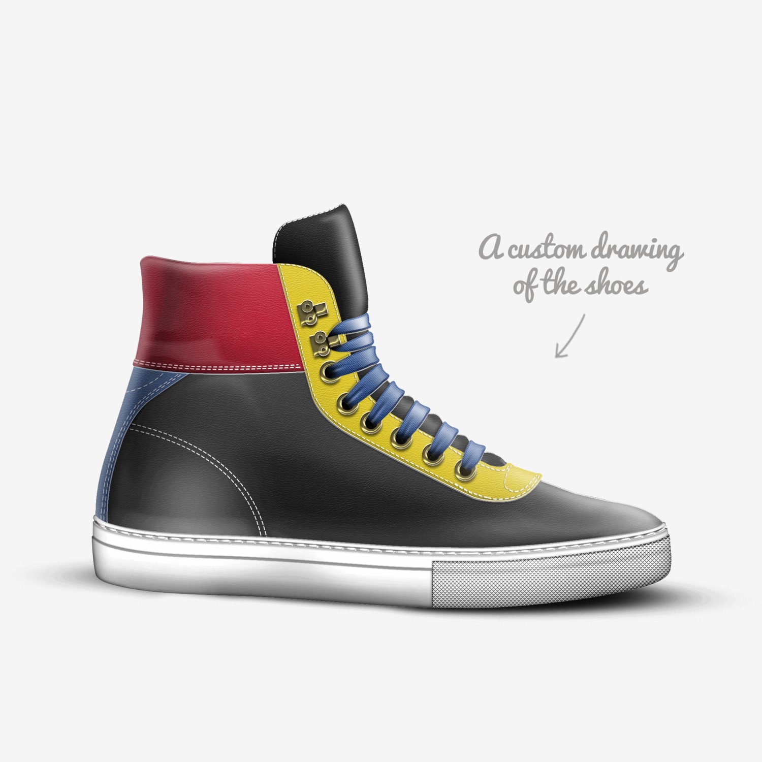 Sniper gang custom made in Italy shoes by Tylerpruitt | Sketch view