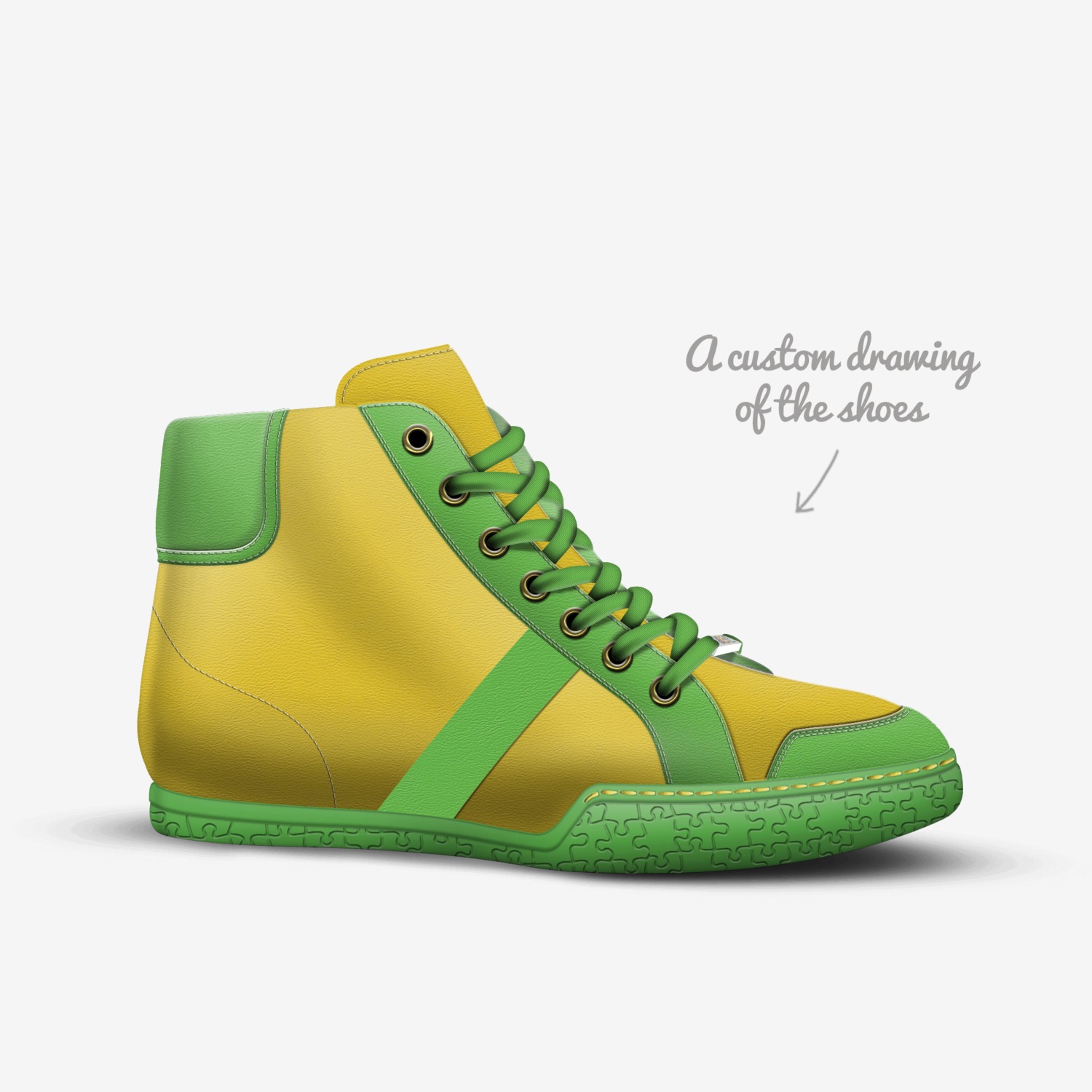 Sinai Martinez custom made in Italy shoes by Sinai Martinez | Sketch view