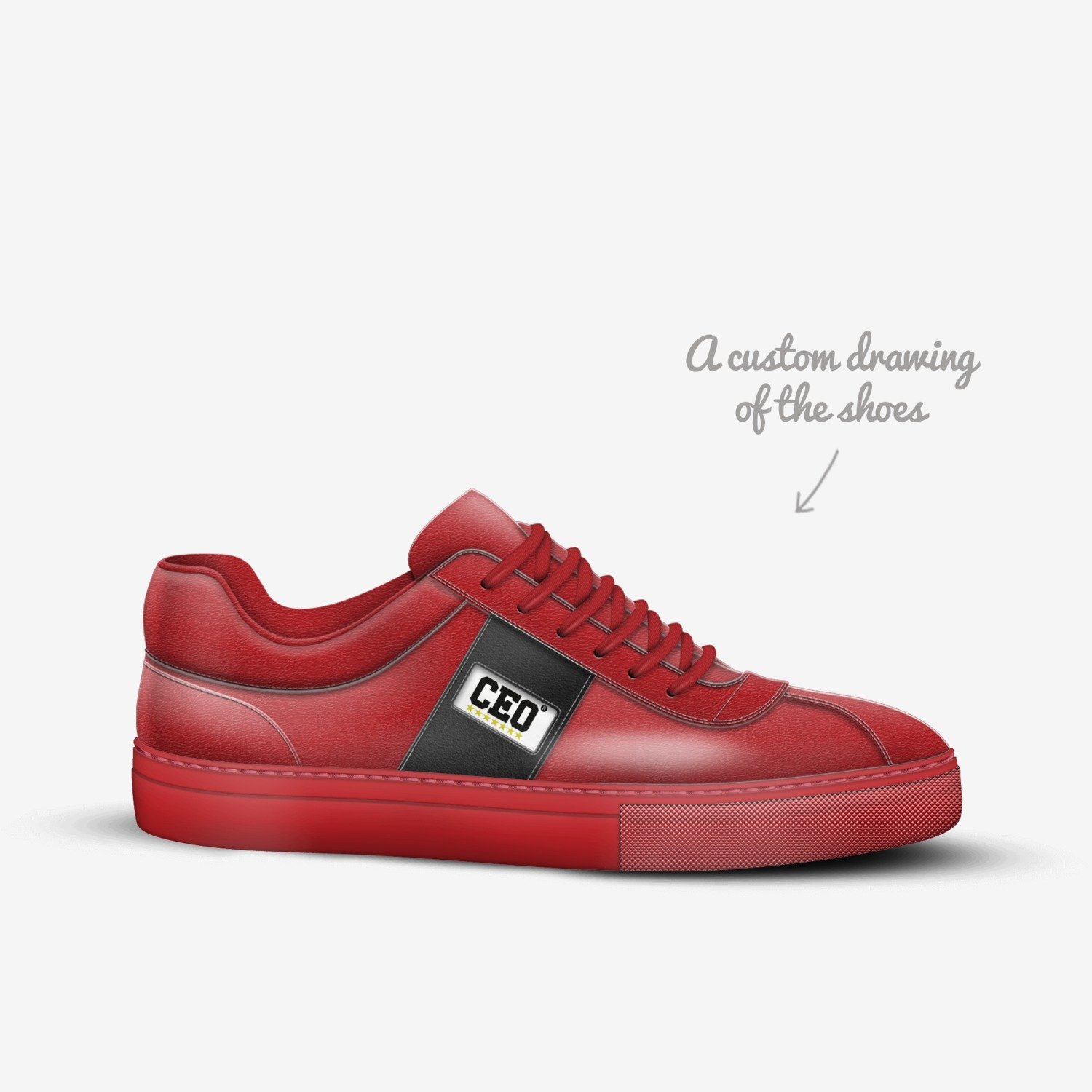 CEO FOOTWEAR custom made in Italy shoes by Ceo Clothing | Sketch view
