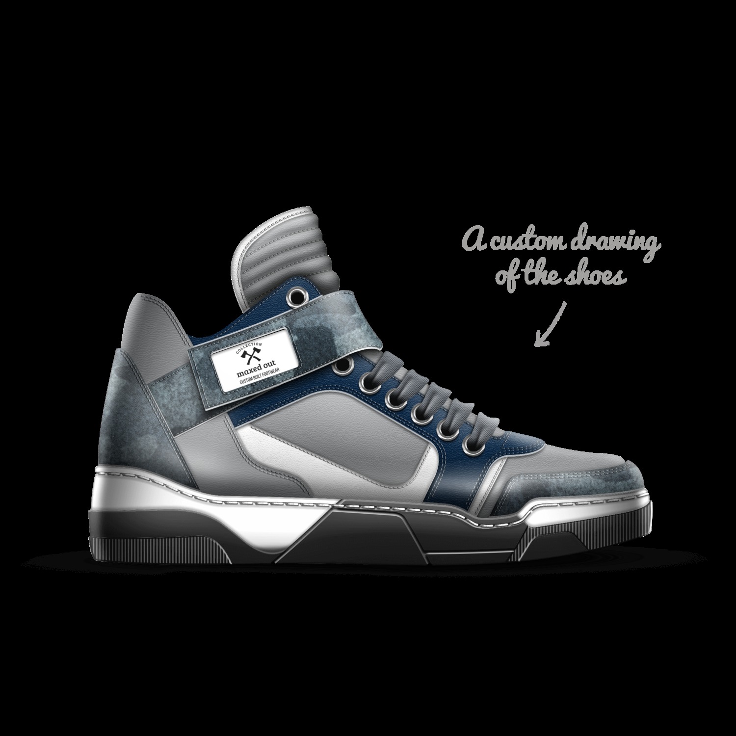maxed out A Custom Shoe concept by Kevin Williams