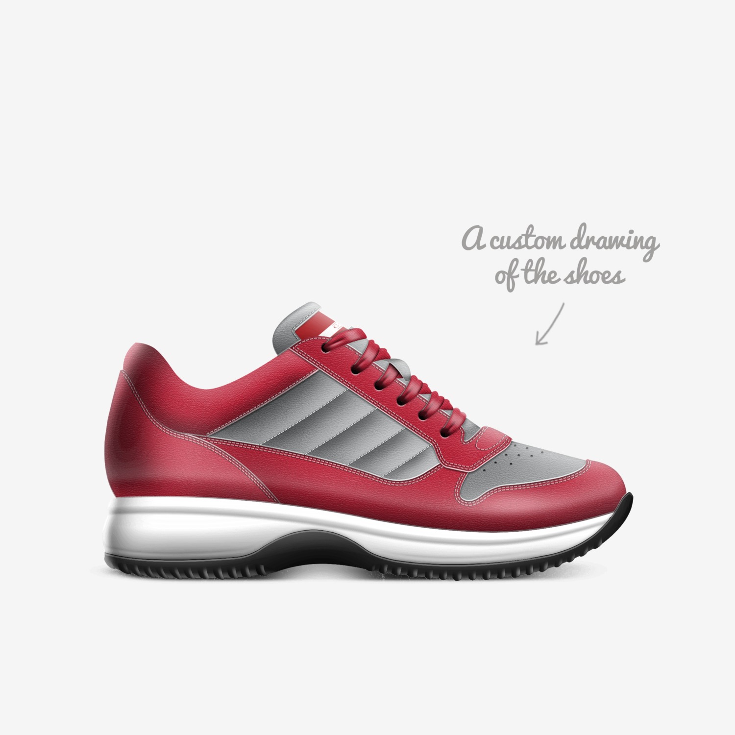 Tobi custom made in Italy shoes by Jerrell Hicks | Sketch view