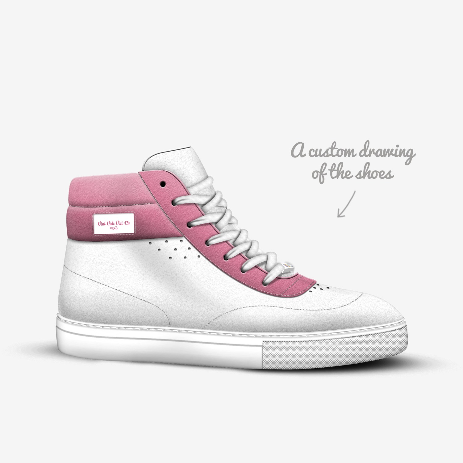 Vini Vidi Vici 13s custom made in Italy shoes by Joseph Smith | Sketch view