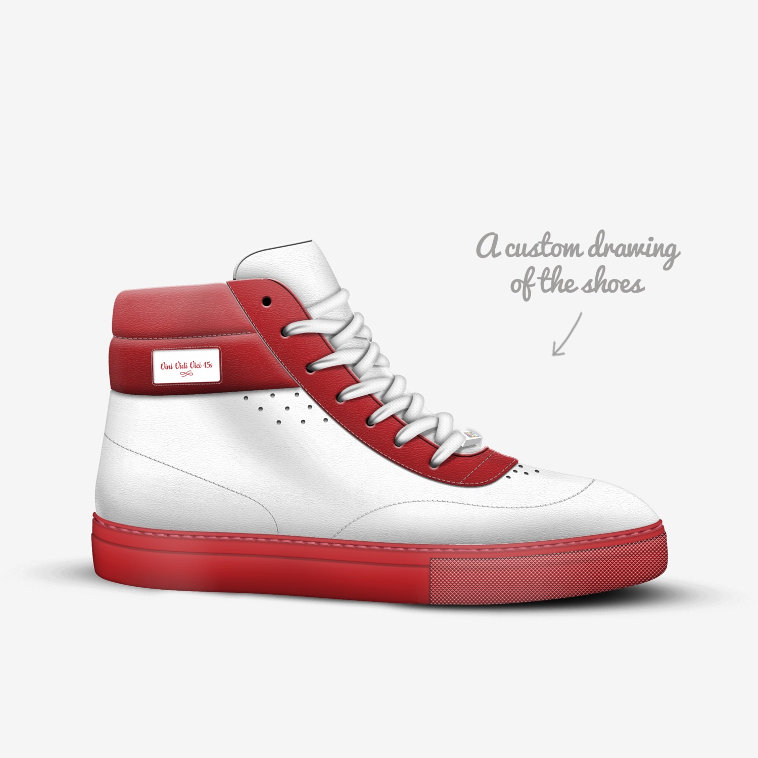 Vini Vidi Vici 15s custom made in Italy shoes by Joseph Smith | Sketch view