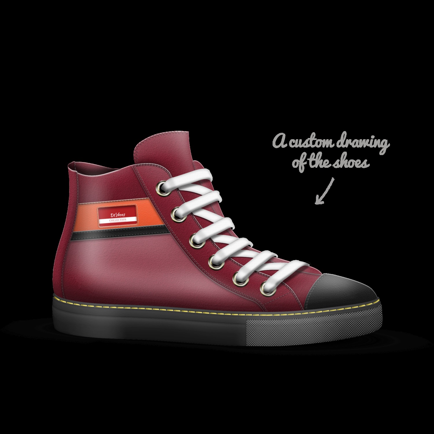 Dt shoes A Custom Shoe concept by David Wayne Taylor