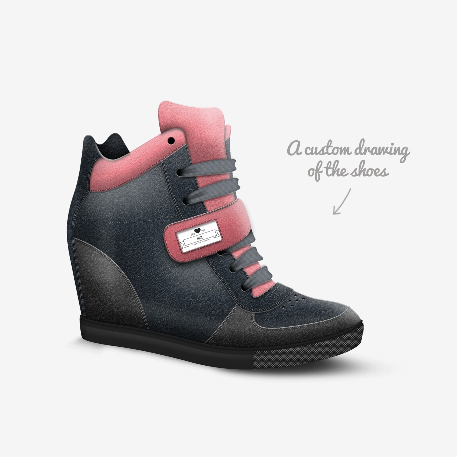 nice custom made in Italy shoes by Ethan Lindeman | Sketch view