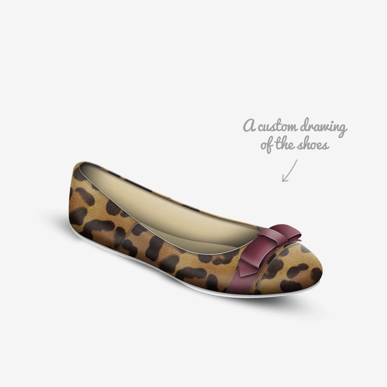 Sheba custom made in Italy shoes by Scott Thomas | Sketch view