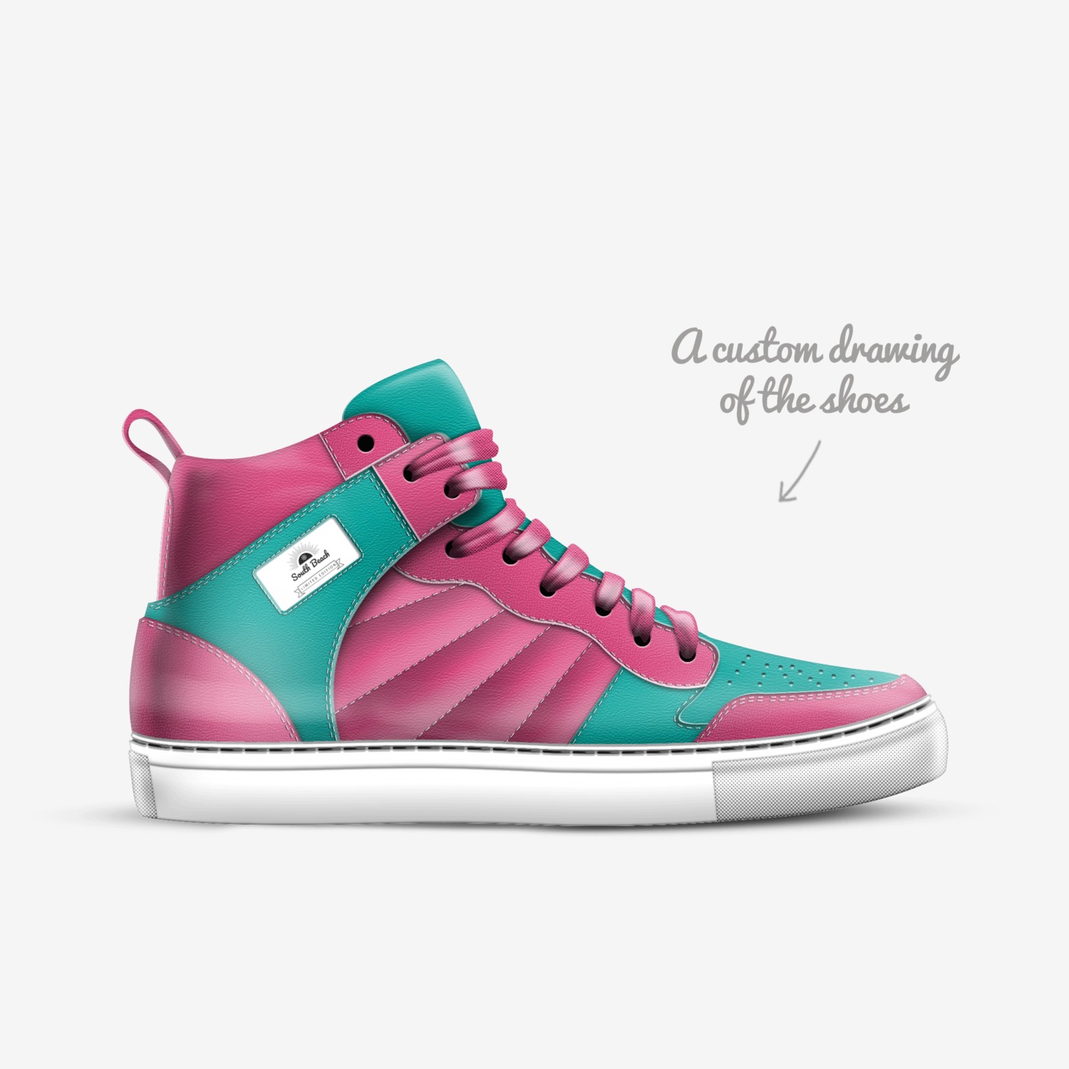 Jax 1 custom made in Italy shoes by Jaxson Leverton | Sketch view