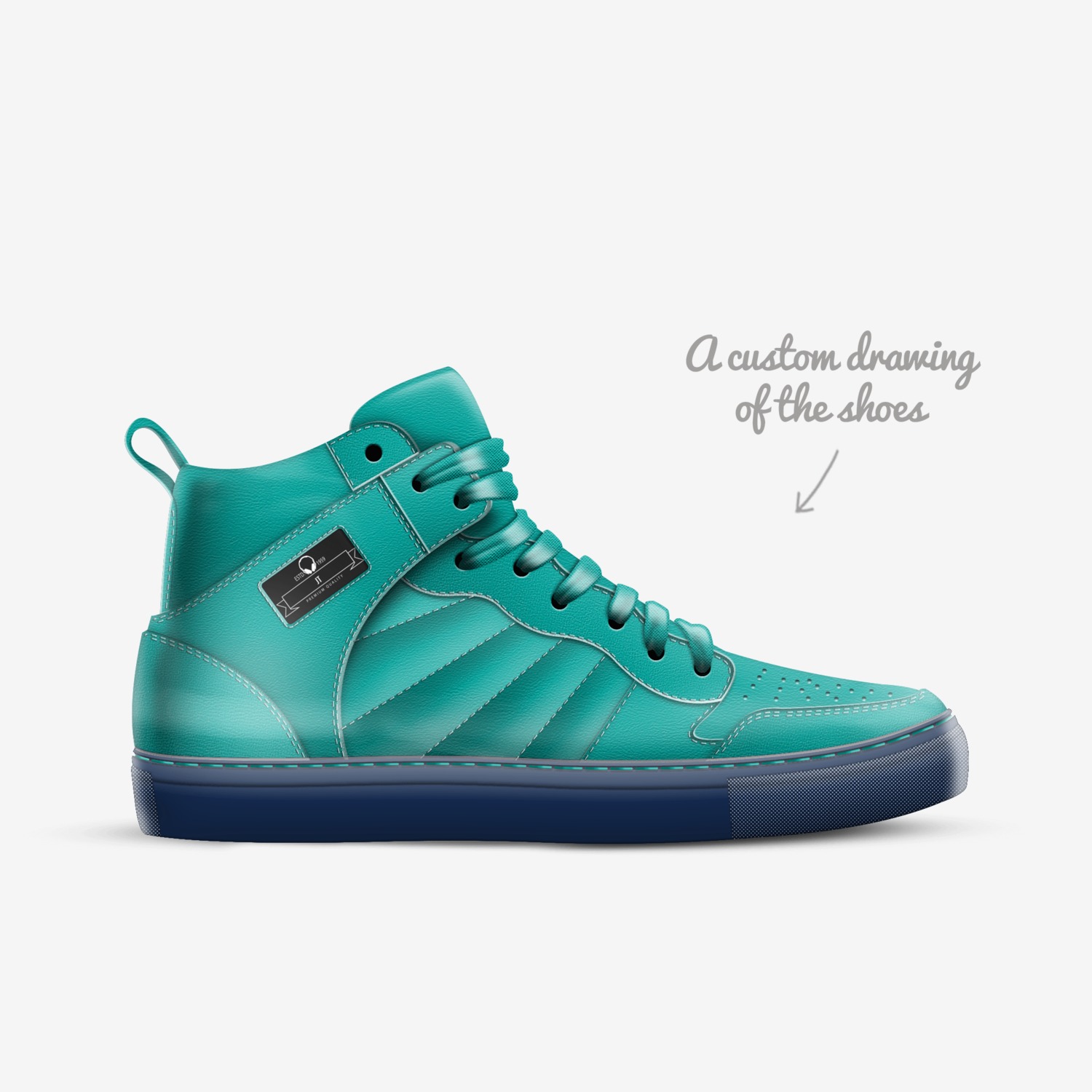 jt custom made in Italy shoes by Jt | Sketch view