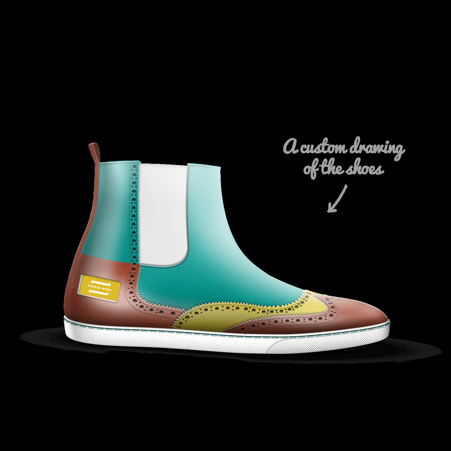 pied A terre A Custom Shoe concept by Scotty Elyanow