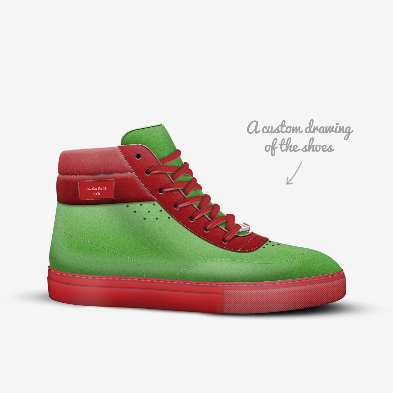 Vini Vidi Vici 21s custom made in Italy shoes by Joseph Smith | Sketch view