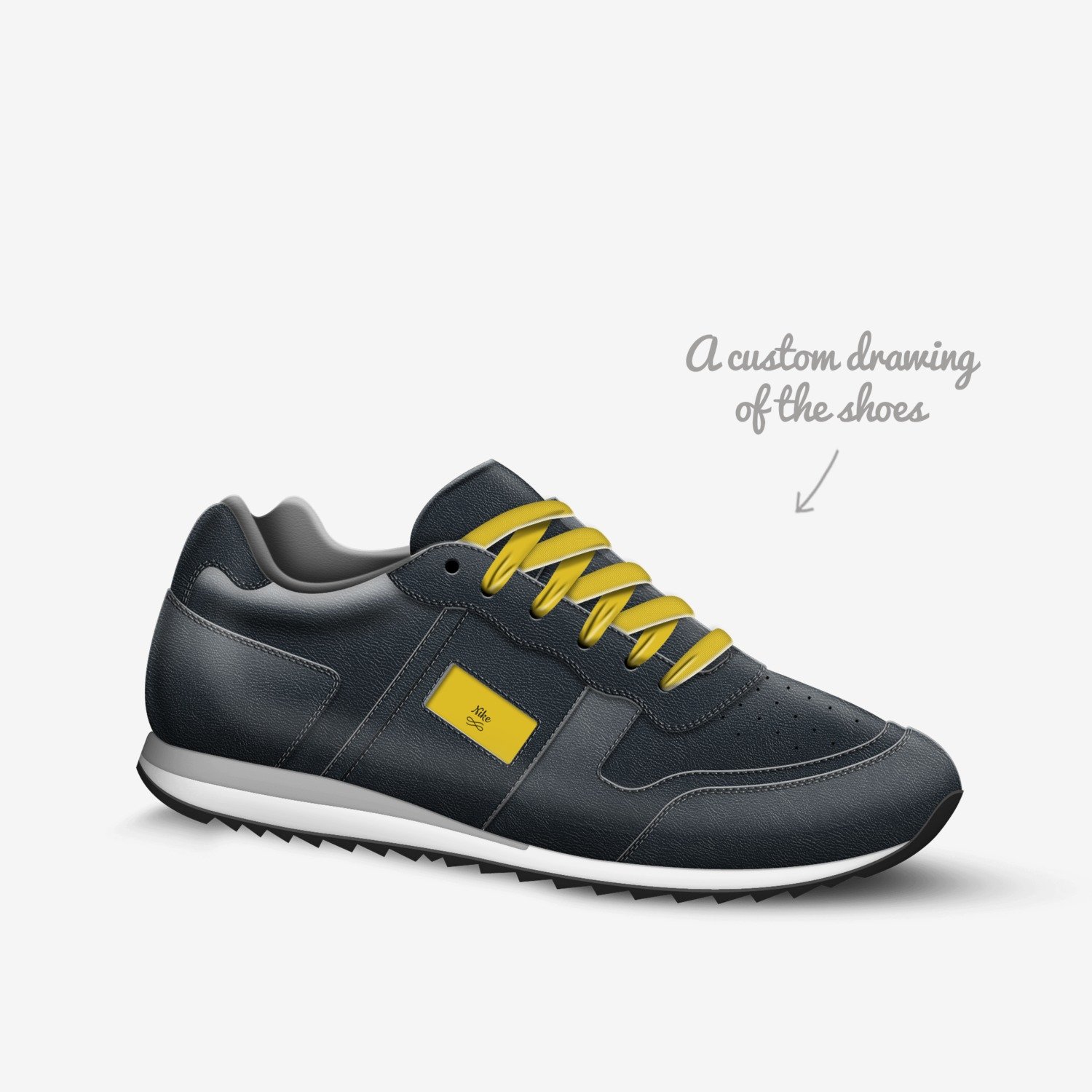 Charlie’s custom made in Italy shoes by Charliemoll | Sketch view