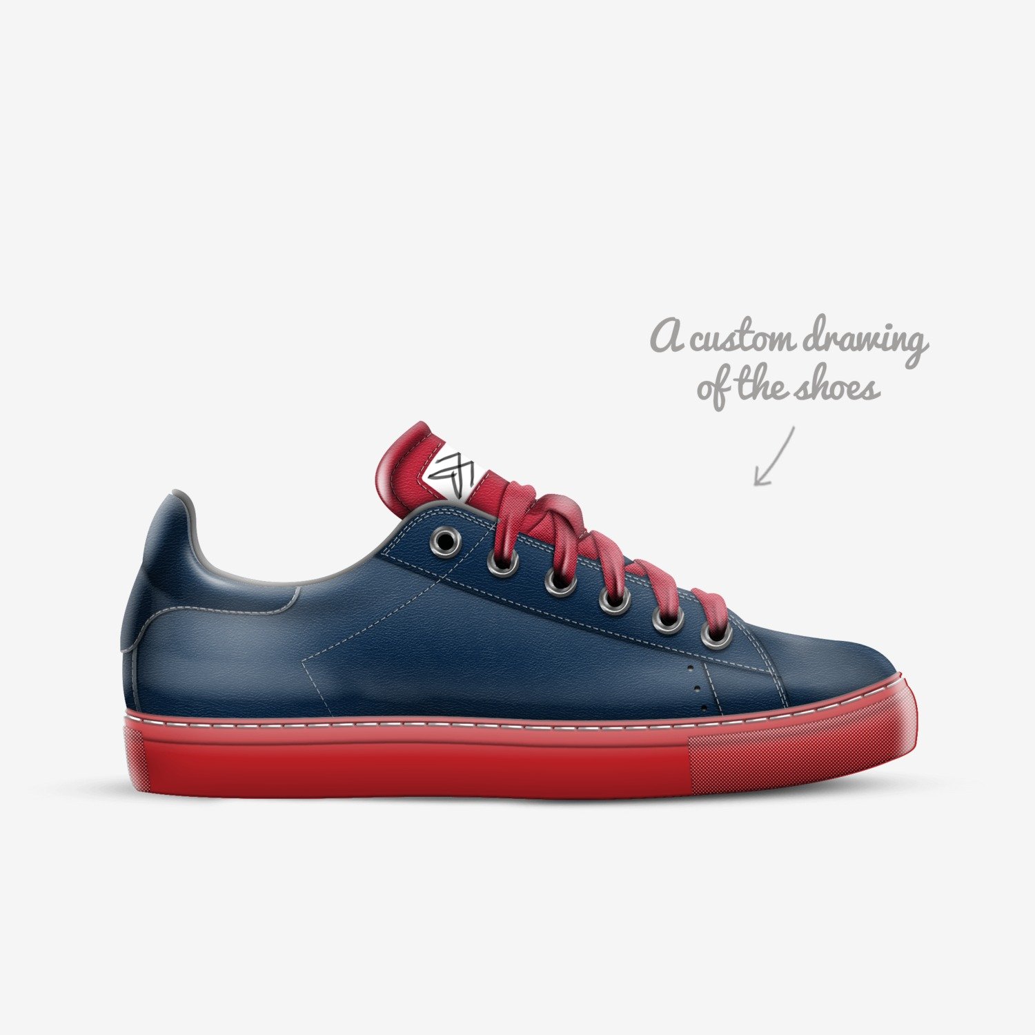 Atton HGL'S custom made in Italy shoes by Roman Vojir | Sketch view