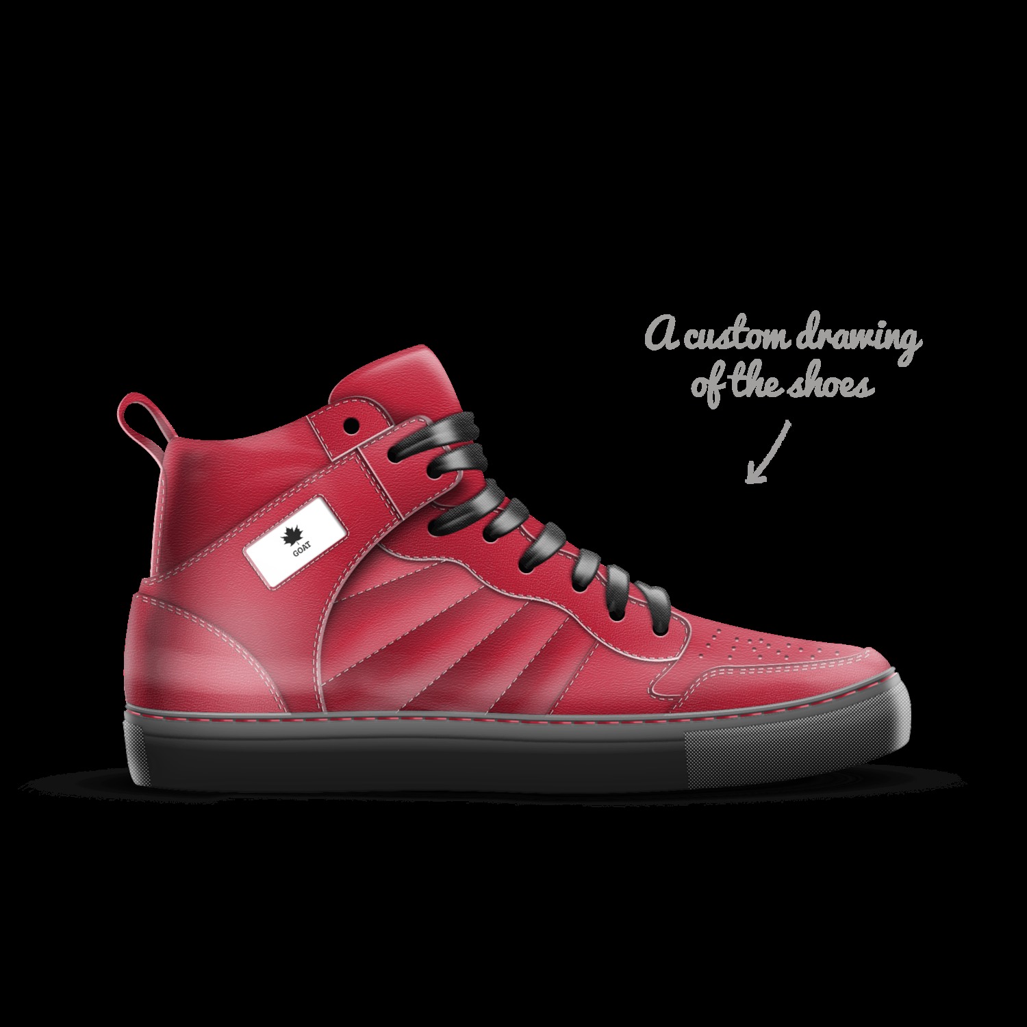 Goat A Custom Shoe concept by Doneshiah Klepinger