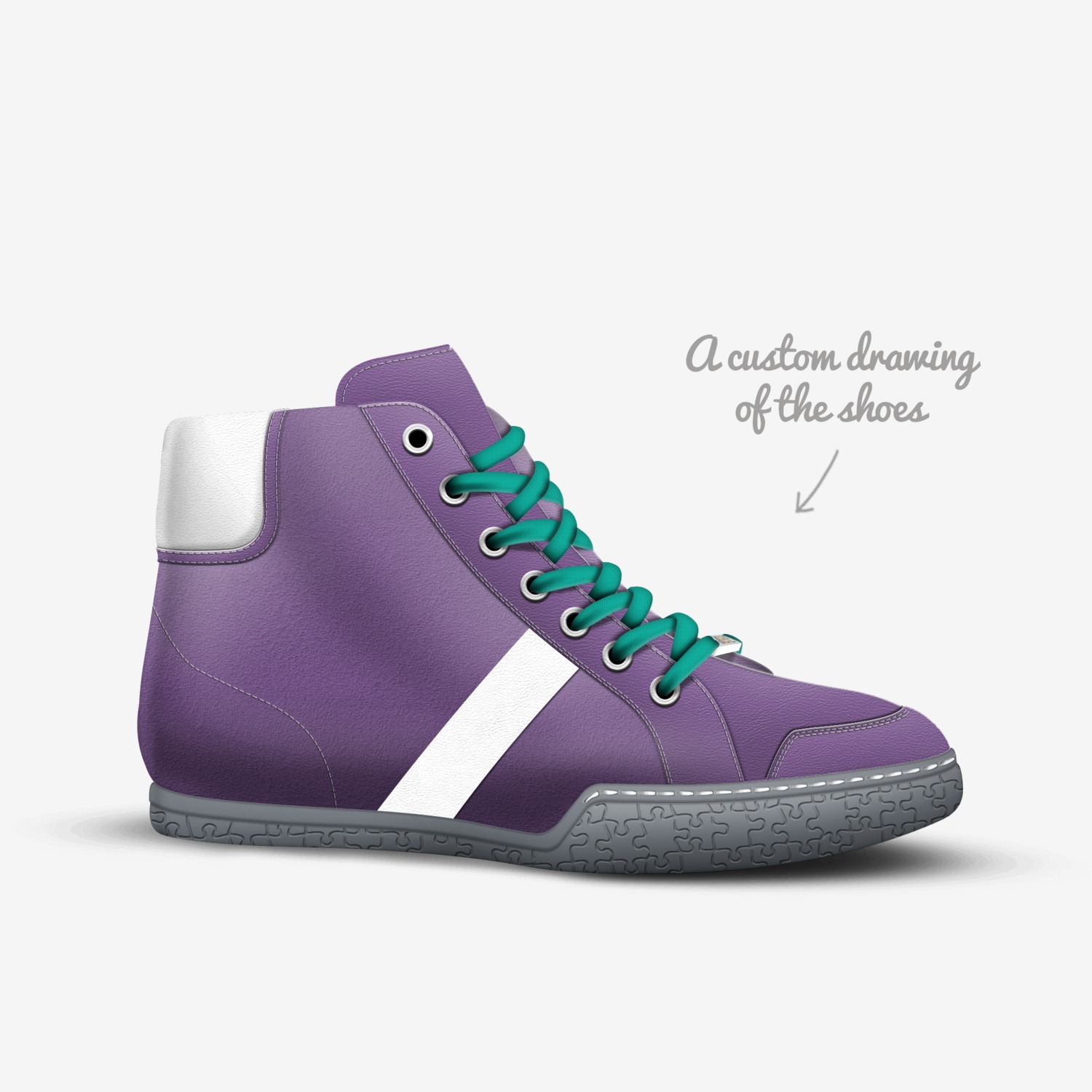 FEVA 3 custom made in Italy shoes by Shoptruly Brown | Sketch view