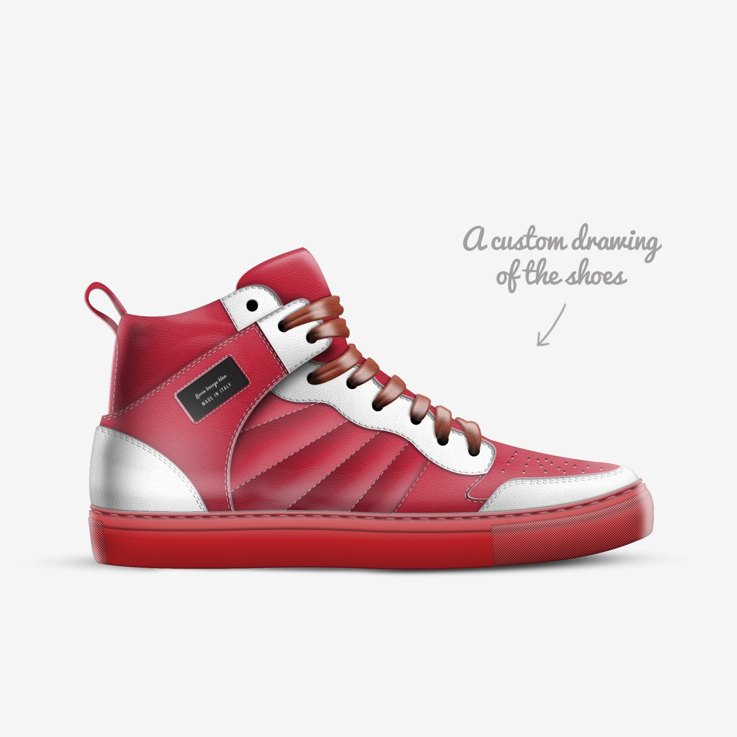 Kevin kresge klan custom made in Italy shoes by Kevin Kresge | Sketch view