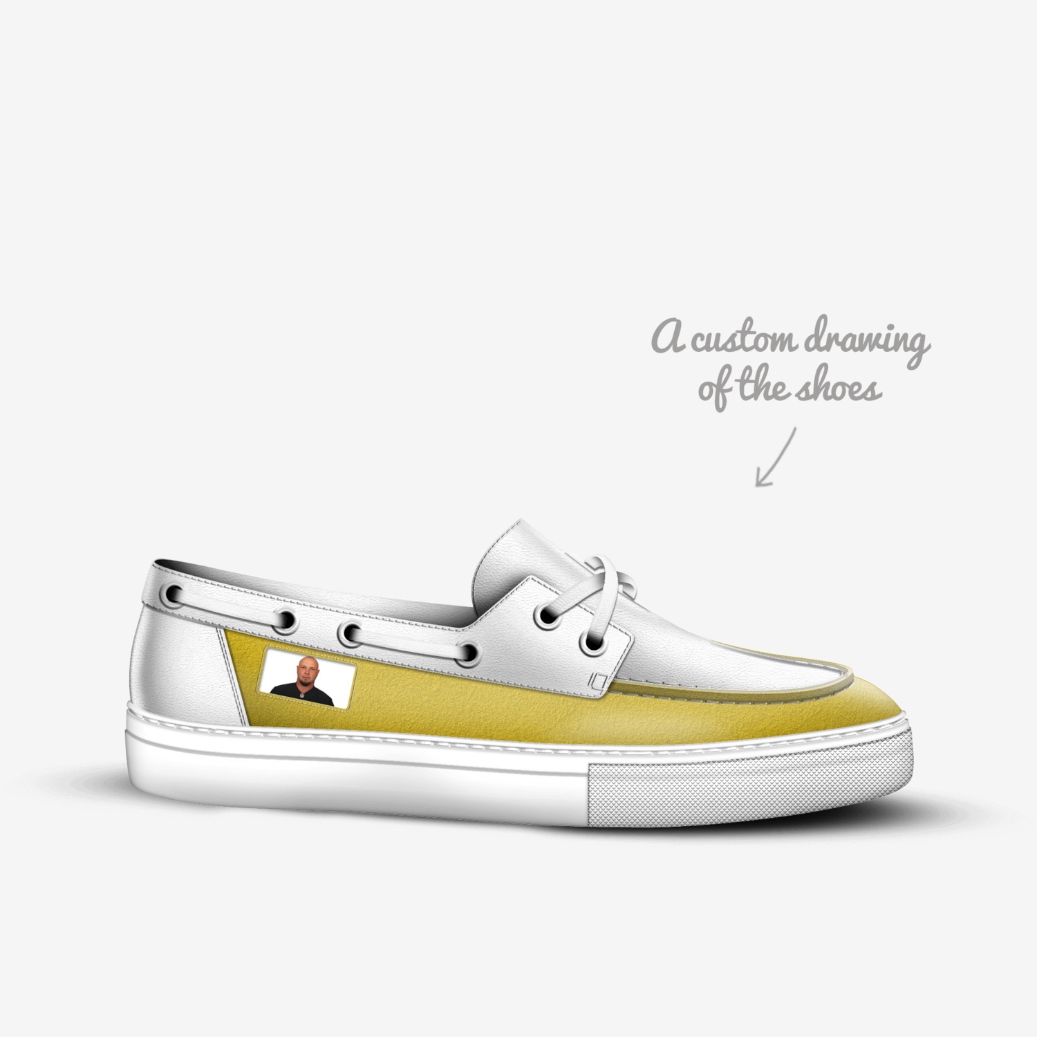 The Thang custom made in Italy shoes by Griff | Sketch view
