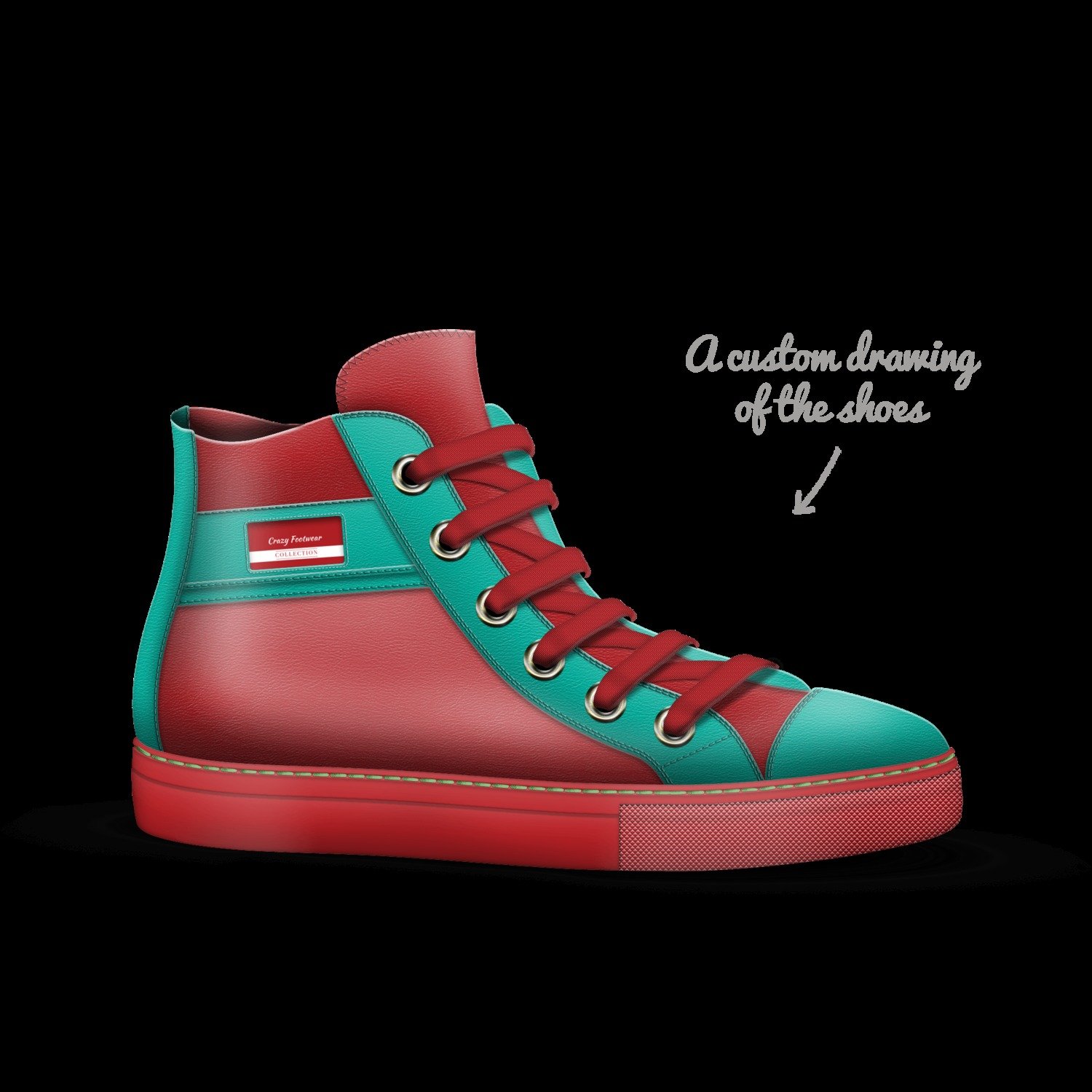 Crazy Footwear A Custom Shoe concept by Annemaree