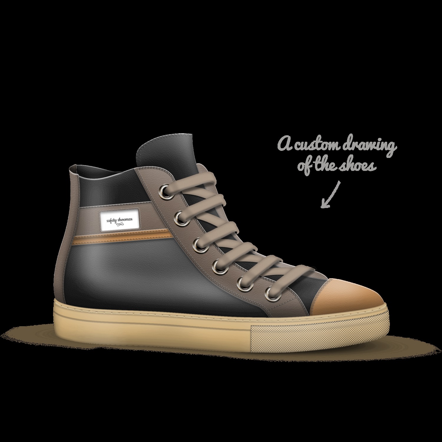 safety shoemax A Custom Shoe concept by Hiovfrg