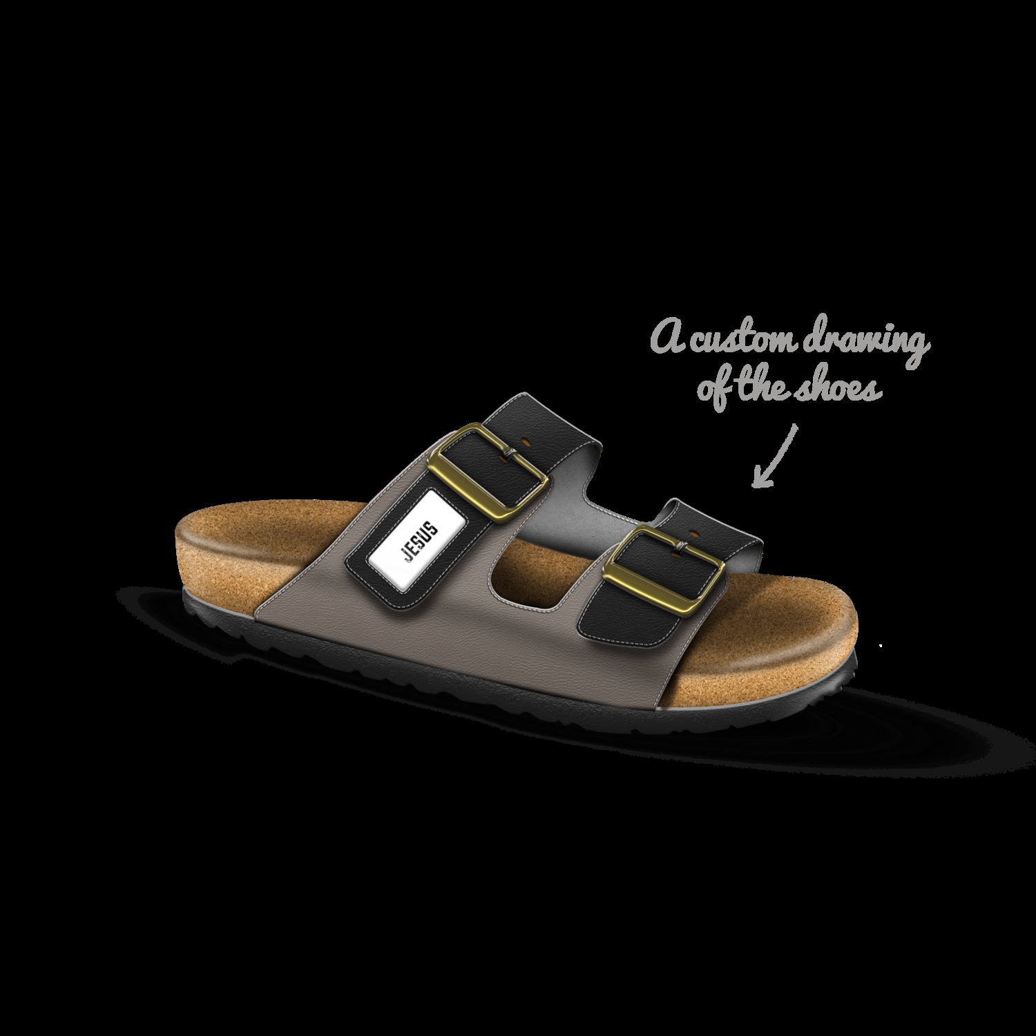 WW Jesus Sandals