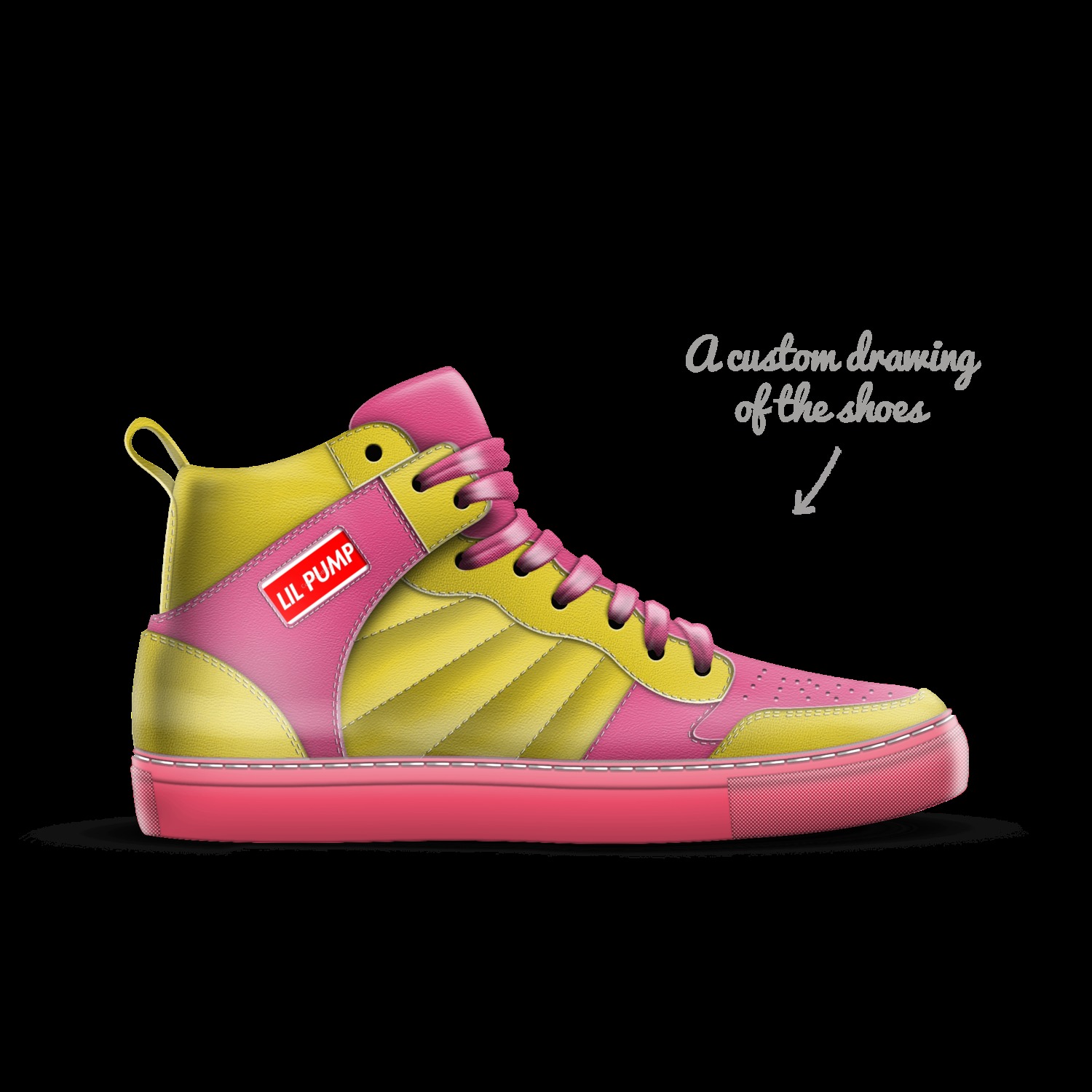 Lil pumps shoes clearance