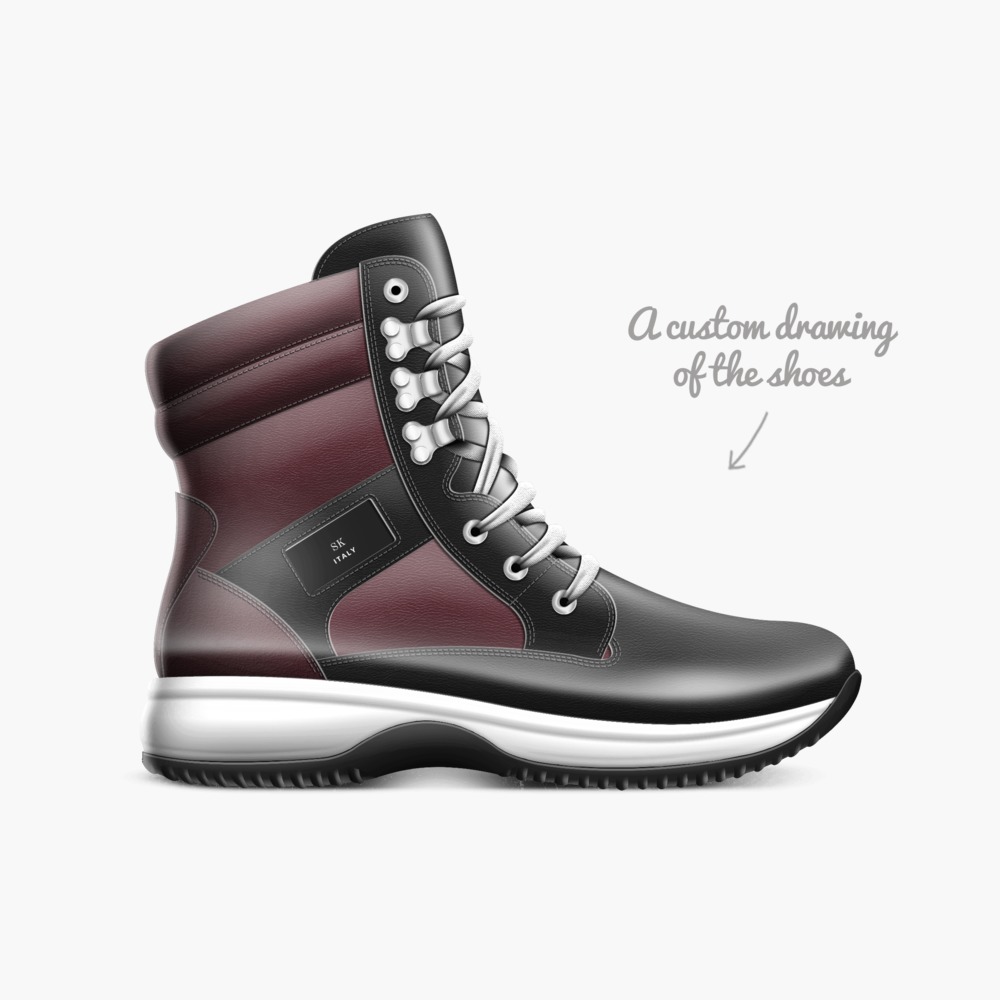 SK limited edition shoe SK artisan made in Italy shoes by Christopher Kellogg