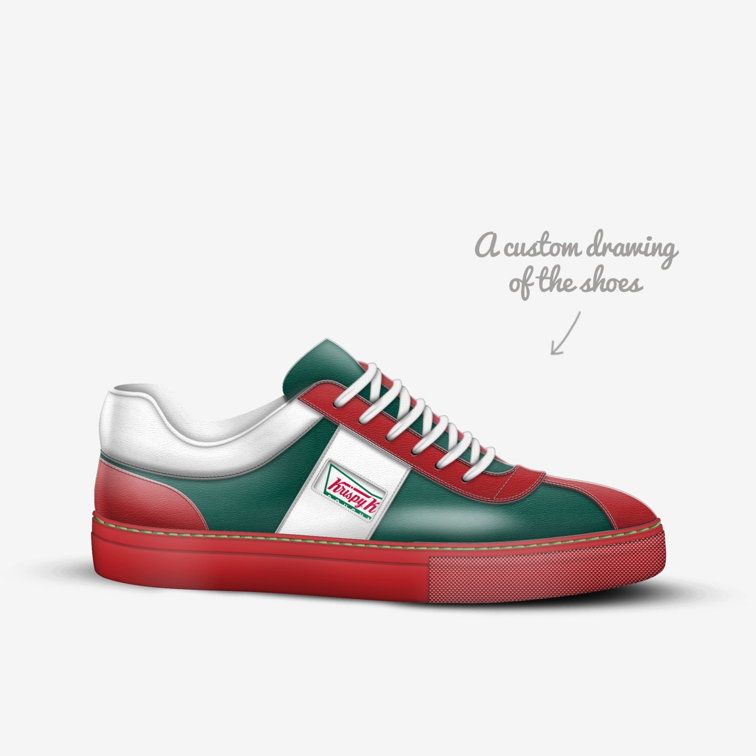 krispy kreme A Custom Shoe concept by Tarzavian Harvin