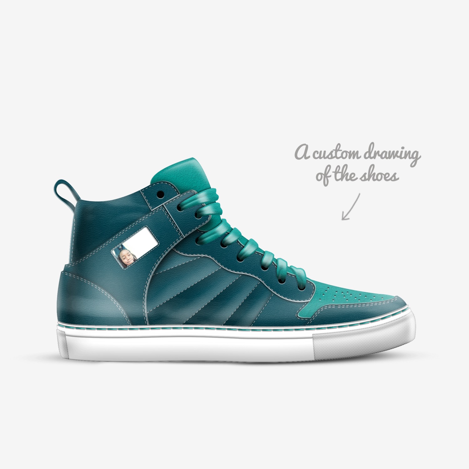 Emo shoes  custom made in Italy shoes by Emonie | Sketch view