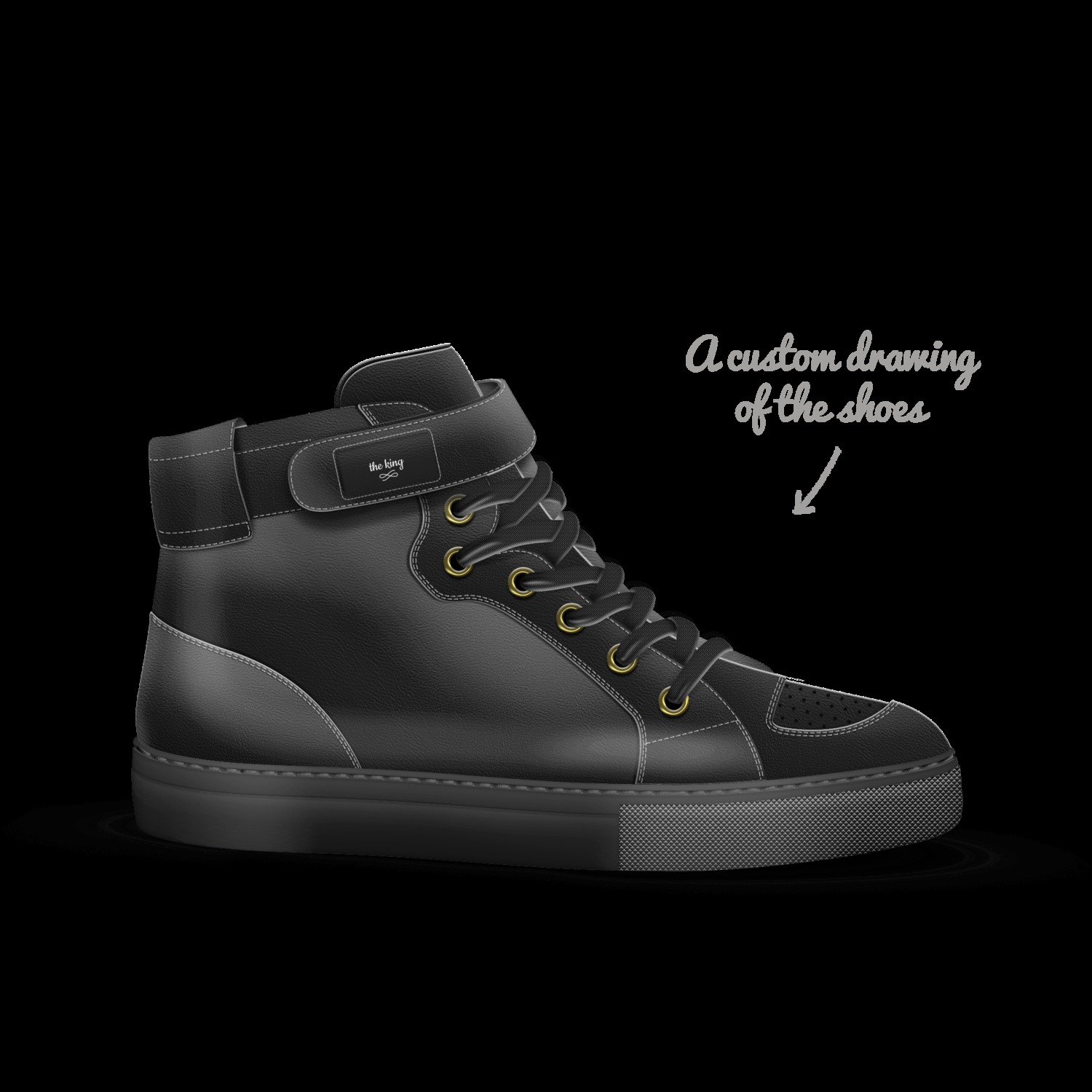 the king A Custom Shoe concept by Peter