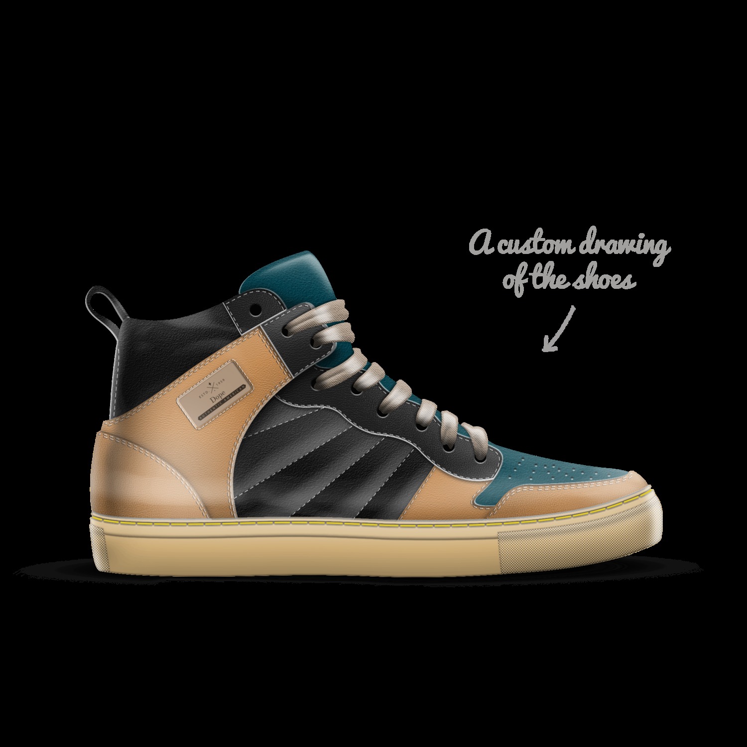Dope A Custom Shoe concept by Julio Lopez