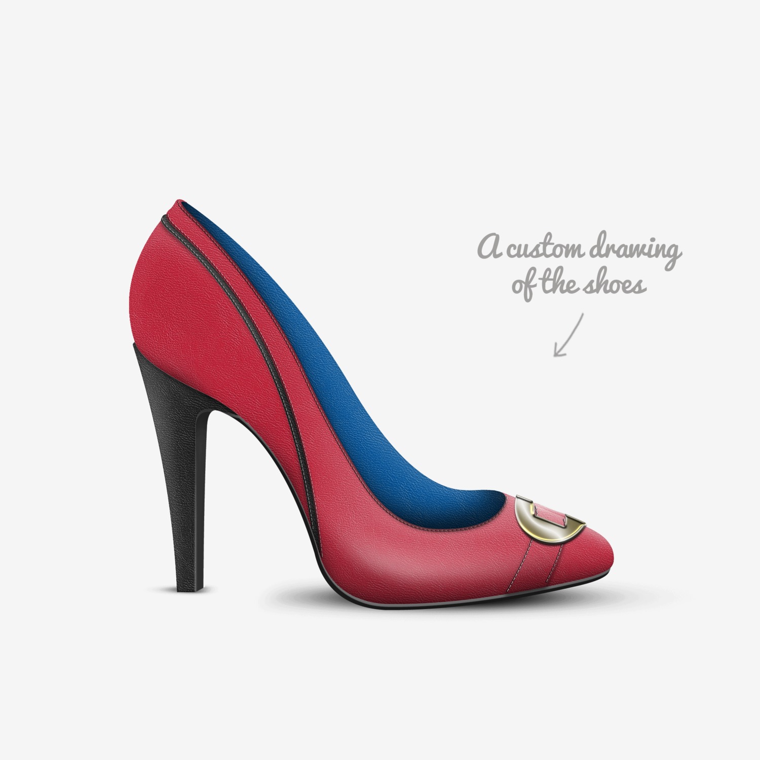 Stils custom made in Italy shoes by David Conran | Sketch view