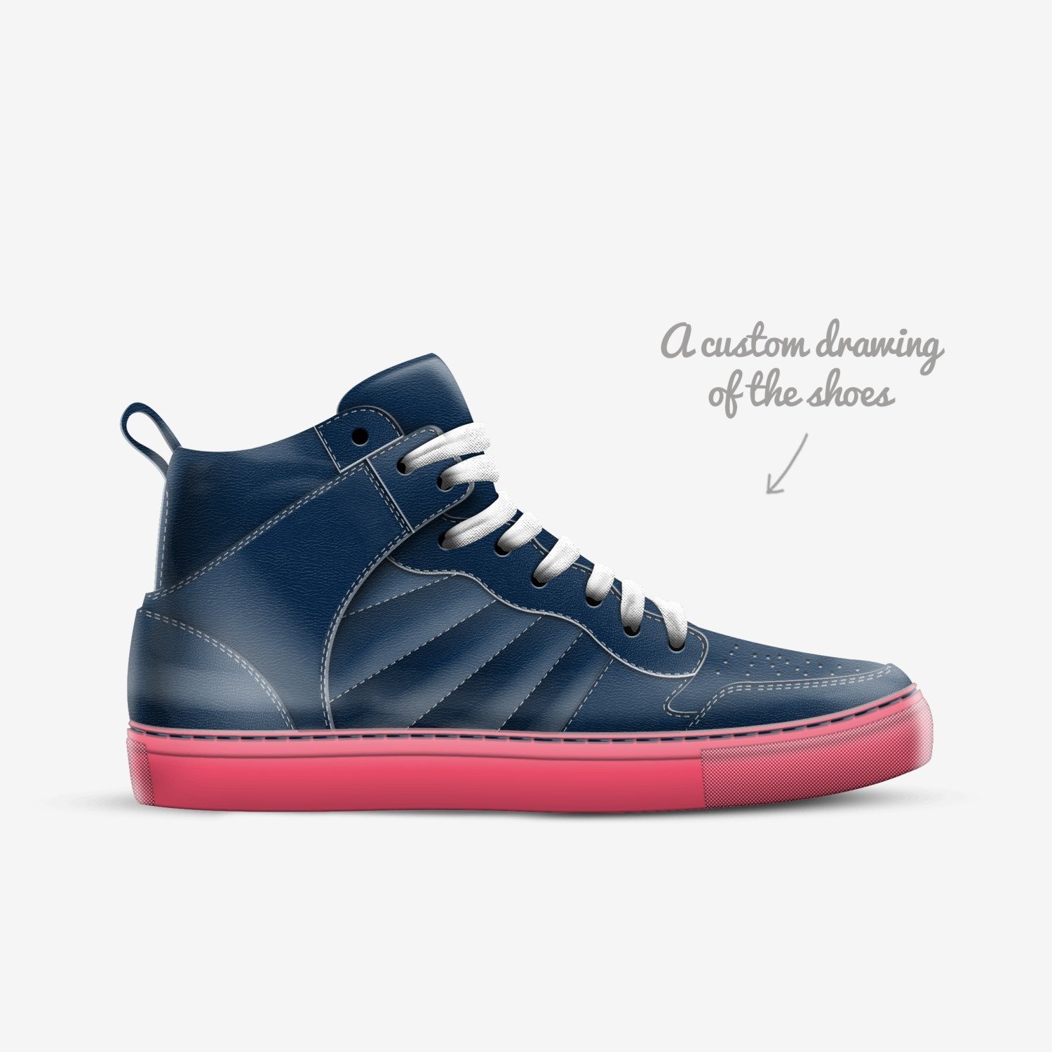 FABIANA custom made in Italy shoes by Fabiana Doria | Sketch view
