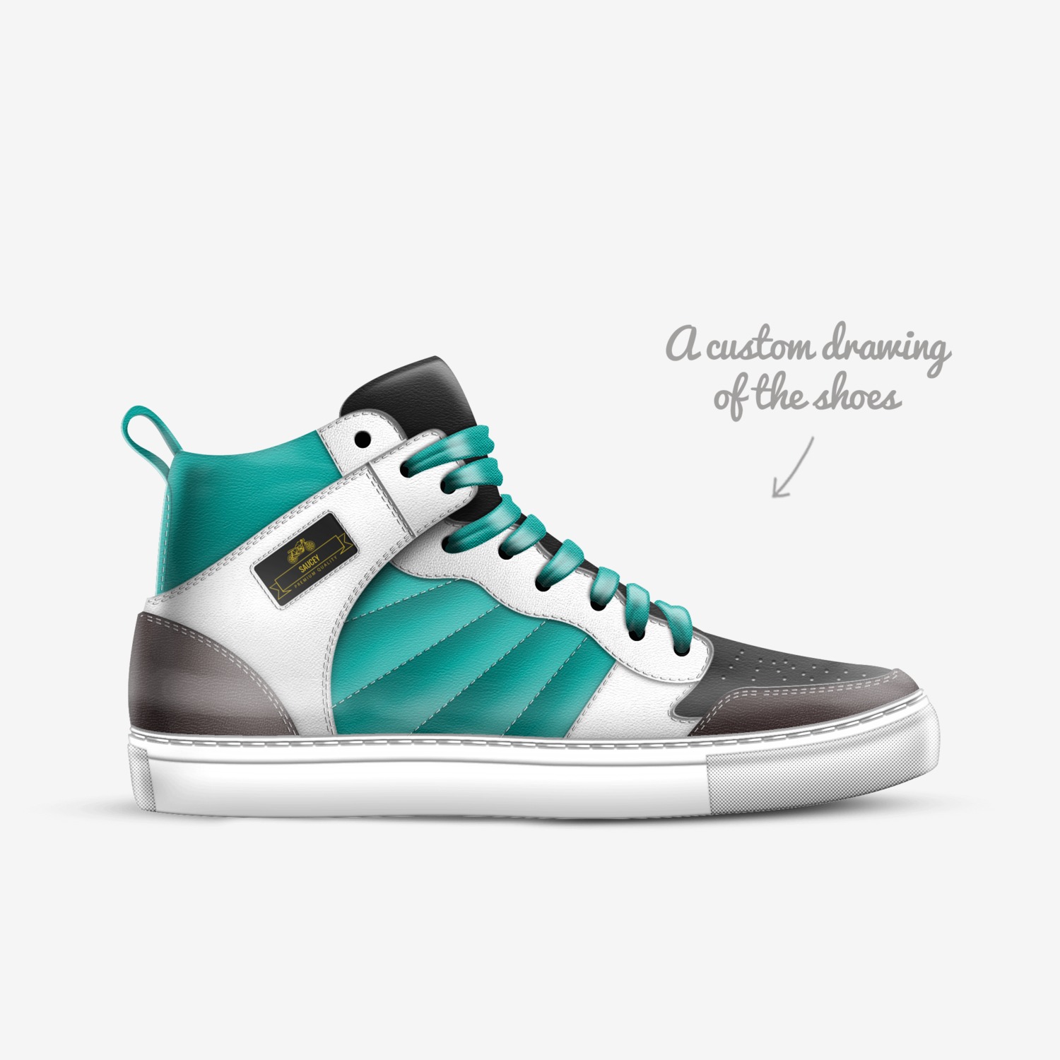 Sss custom made in Italy shoes by Sayidcooley | Sketch view
