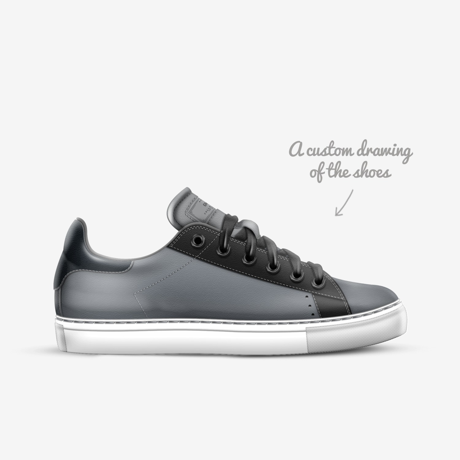 GM17 custom made in Italy shoes by Gerard Montero | Sketch view