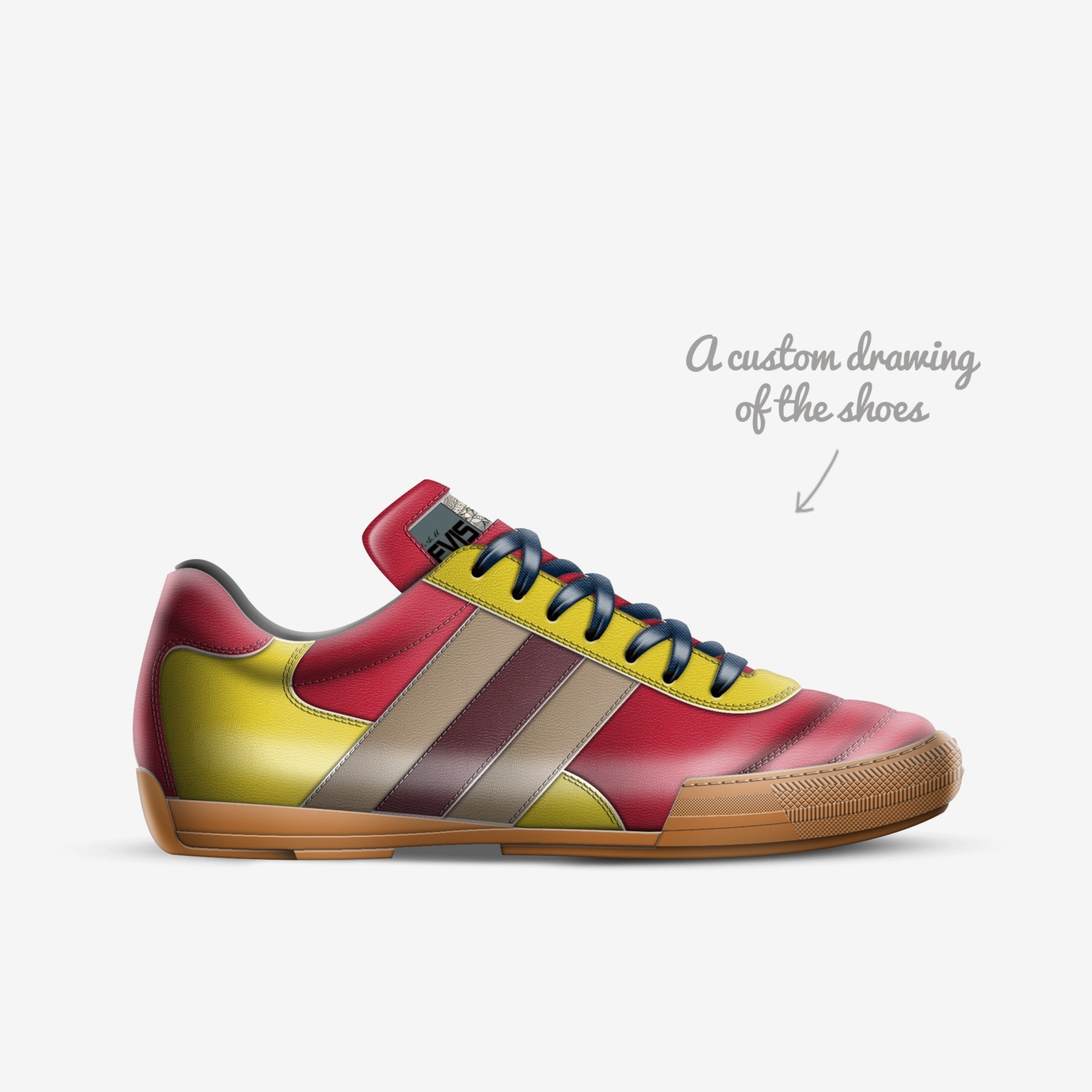 fdgfdgd custom made in Italy shoes by Adam Levis | Sketch view