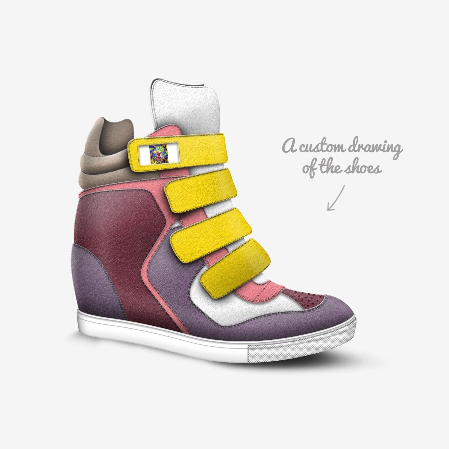 Shaw custom made in Italy shoes by Marc Shaw | Sketch view