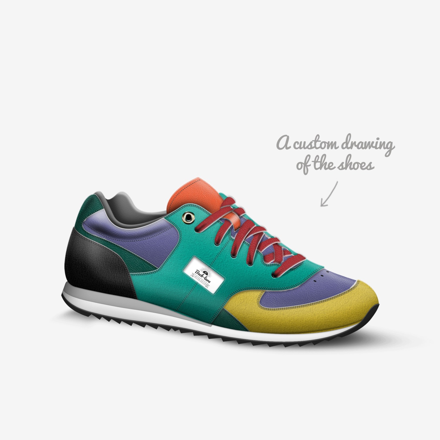Bach-lava custom made in Italy shoes by Adjfmkvl; | Sketch view