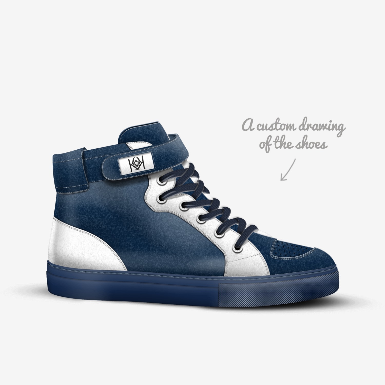 Kevin Kirksey custom made in Italy shoes by Kevin Kirksey | Sketch view