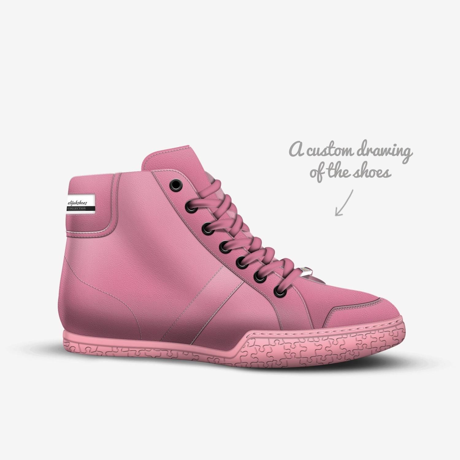 elijahshoes custom made in Italy shoes by Elijah Johnson | Sketch view