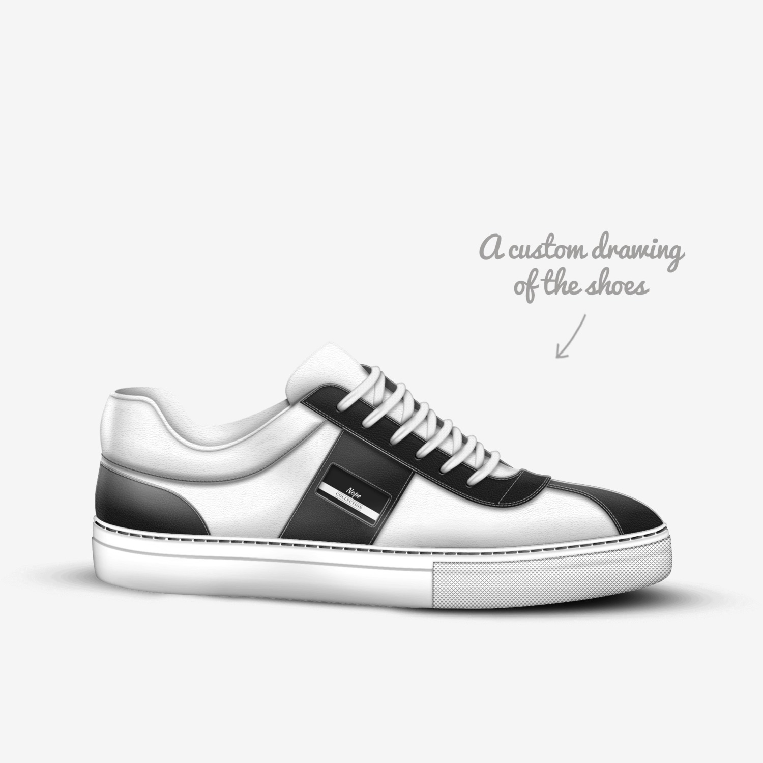 Plum 5 custom made in Italy shoes by Jason Plummer | Sketch view