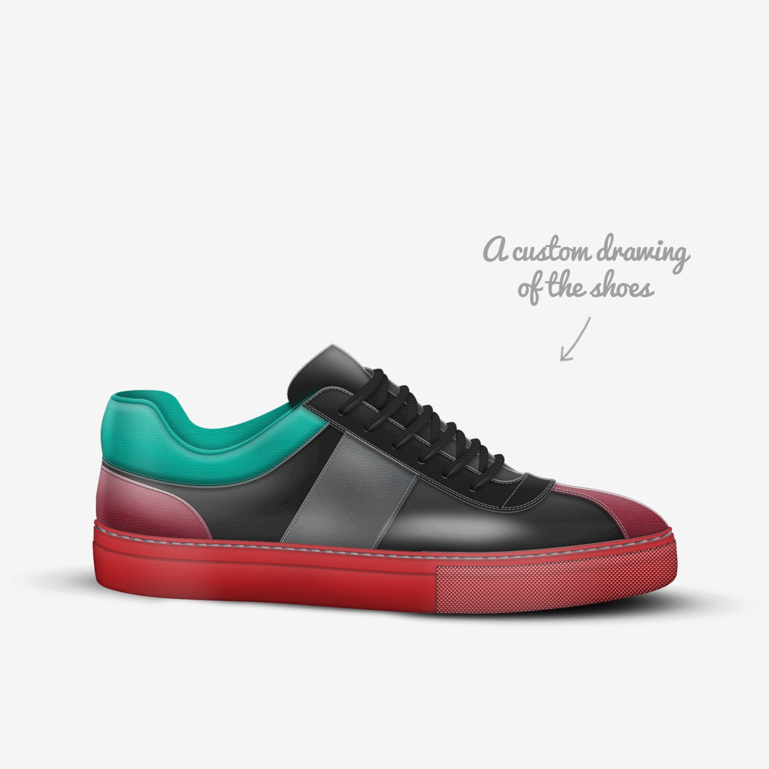 ONDOS custom made in Italy shoes by Brooklyn Christensen | Sketch view