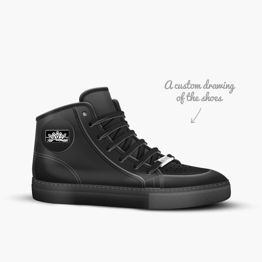 ADubs Black limited edition shoe ADubs Black artisan made in Italy shoes by Adrian Willis