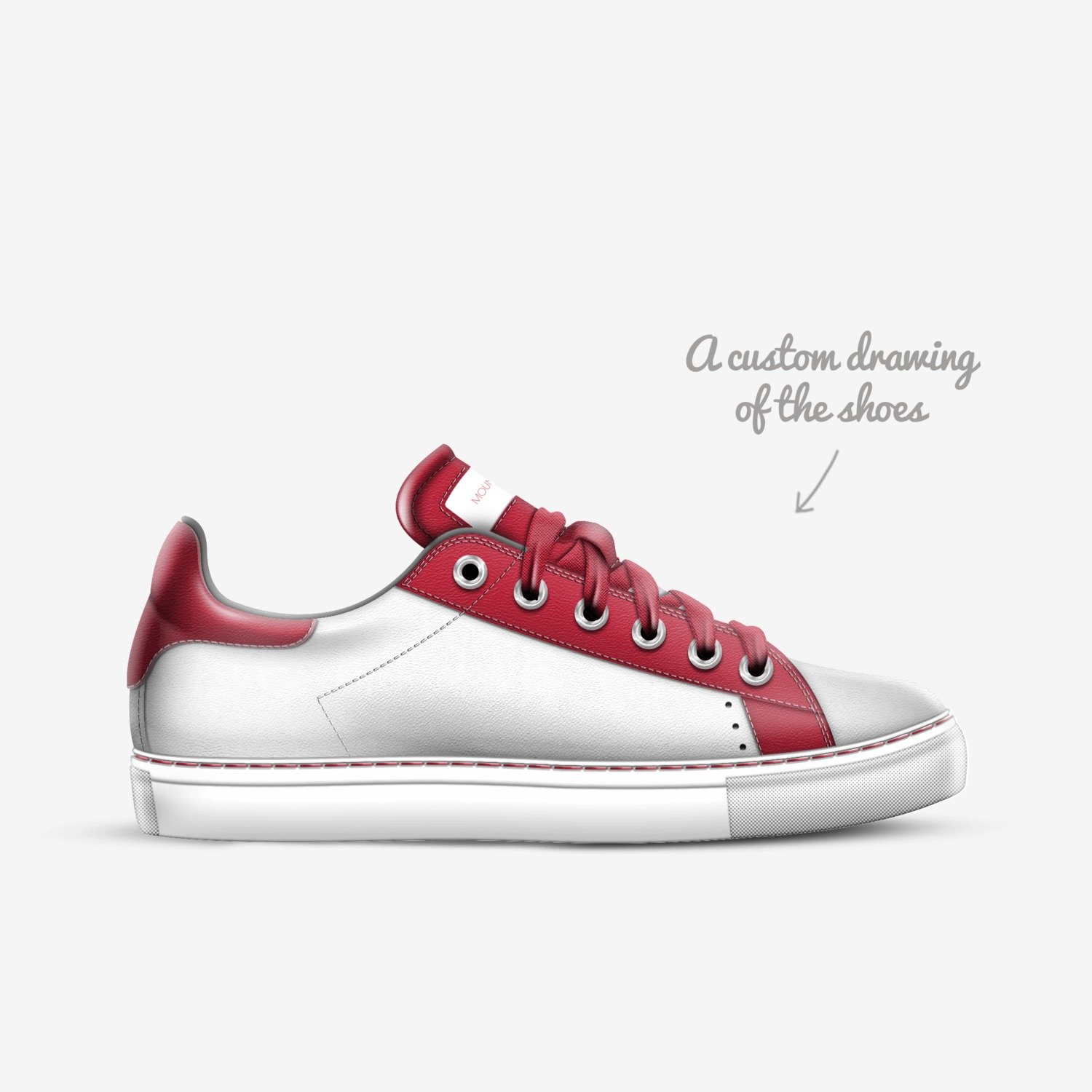 MOUNACO custom made in Italy shoes by Mouna | Sketch view