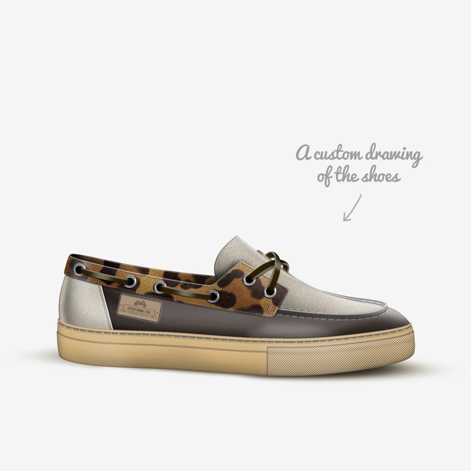Levito-Kinka T Kix custom made in Italy shoes by Kinka T Kix | Sketch view